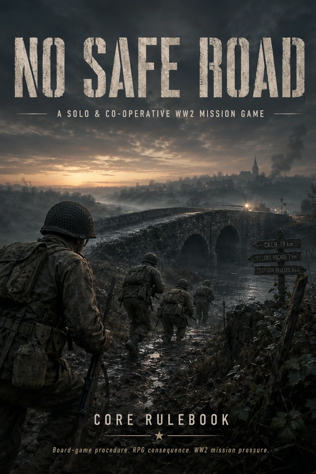 No Safe Road front cover artwork